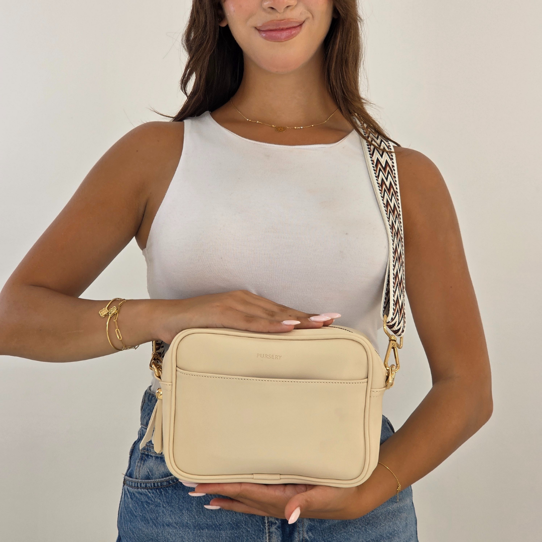 Ivory Pouch Cross