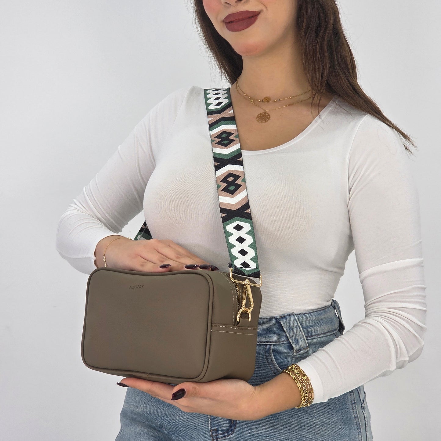 Signature Stone-Emerald Diamond Strap