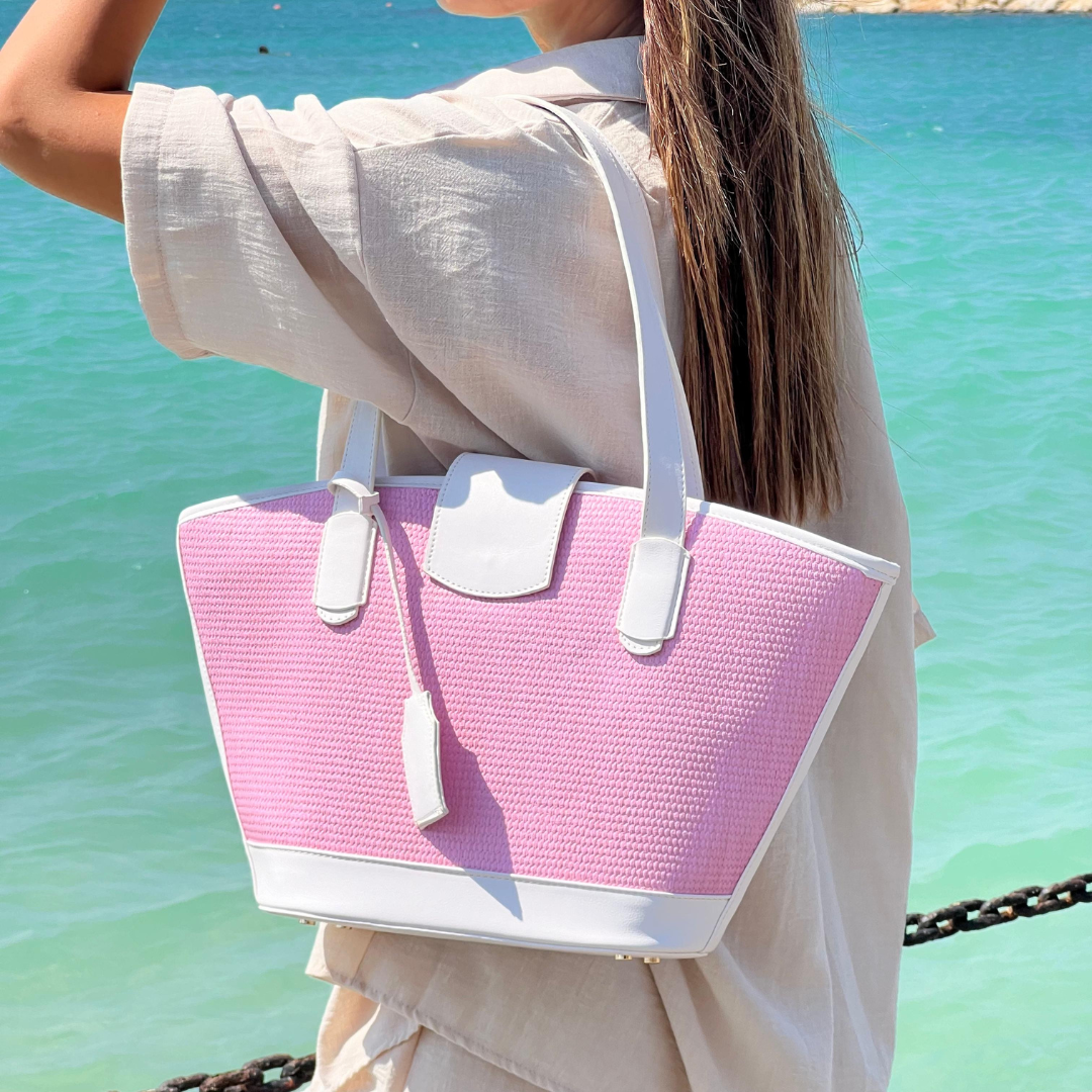 Pastel Pink & White