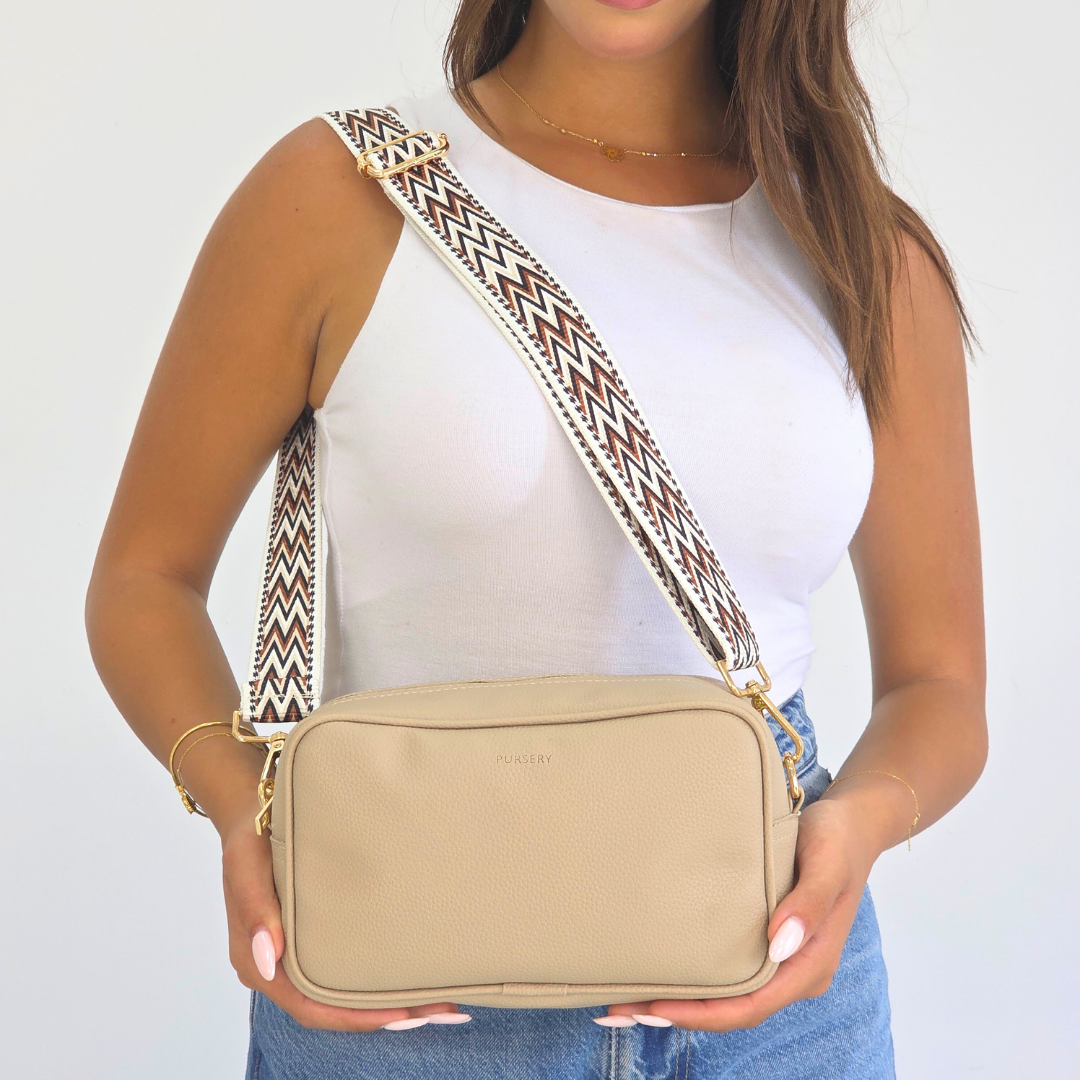 Sandstone Cross-Sahara Zig Strap