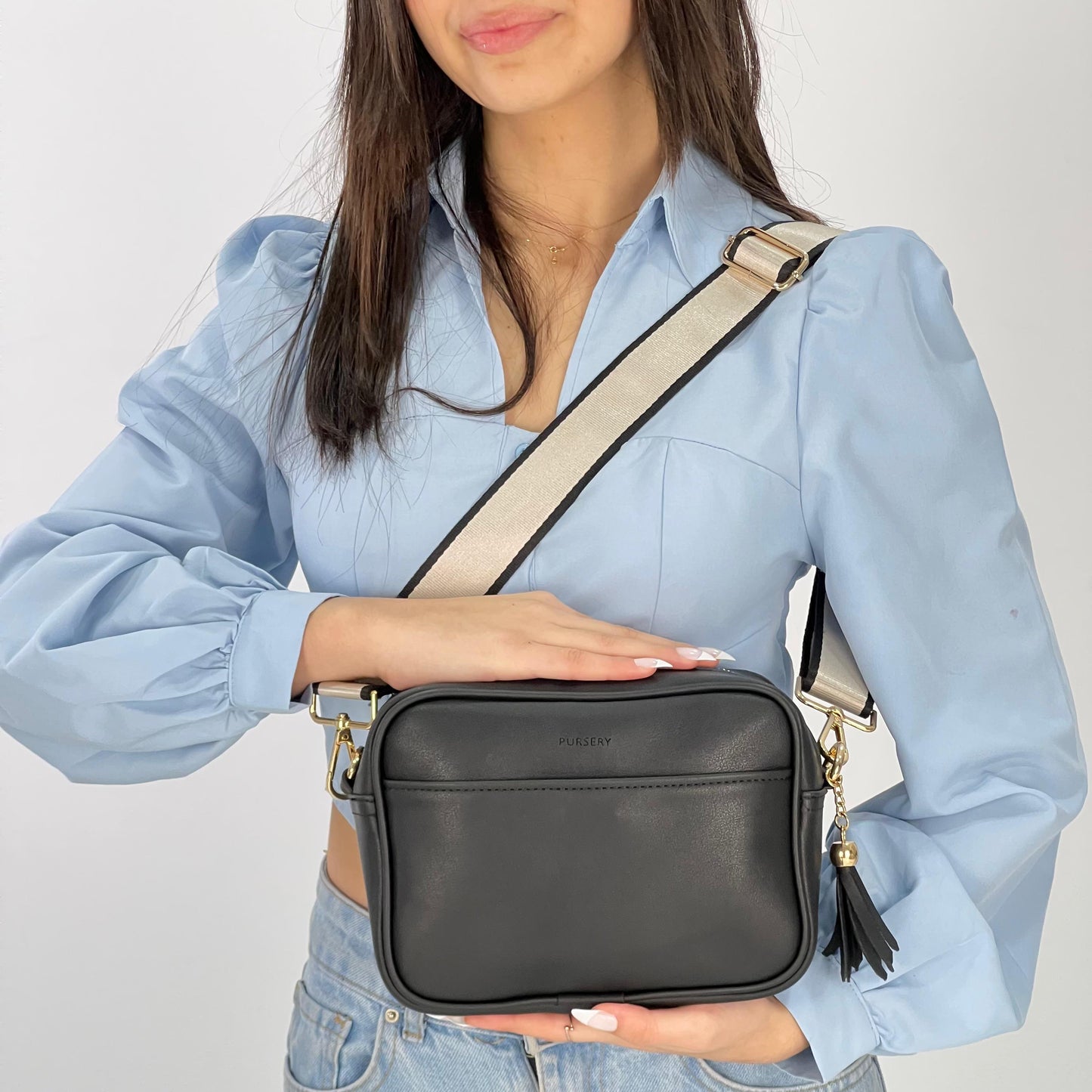 Noir Pouch Cross-Elegance Duo