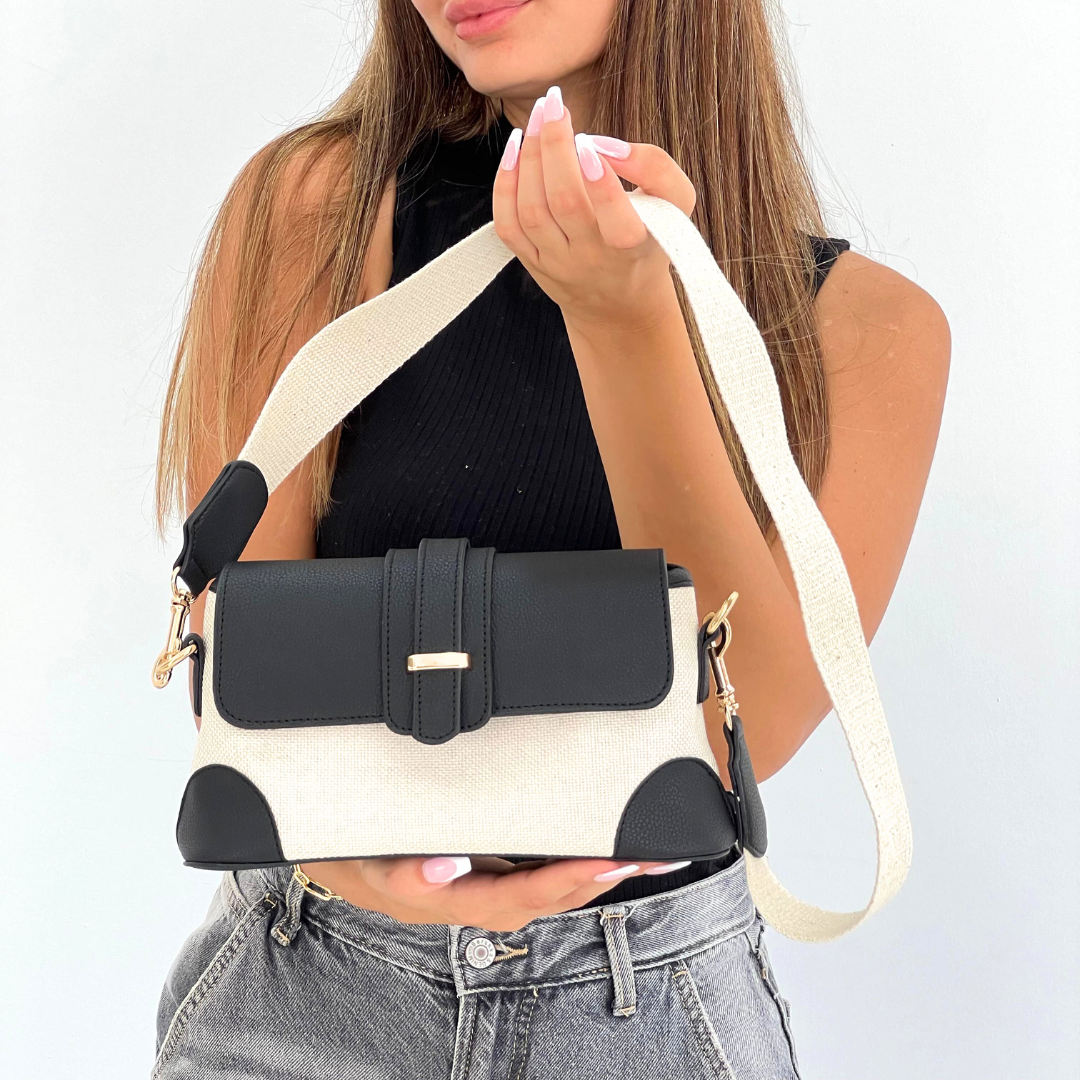 Natural Canvas Black