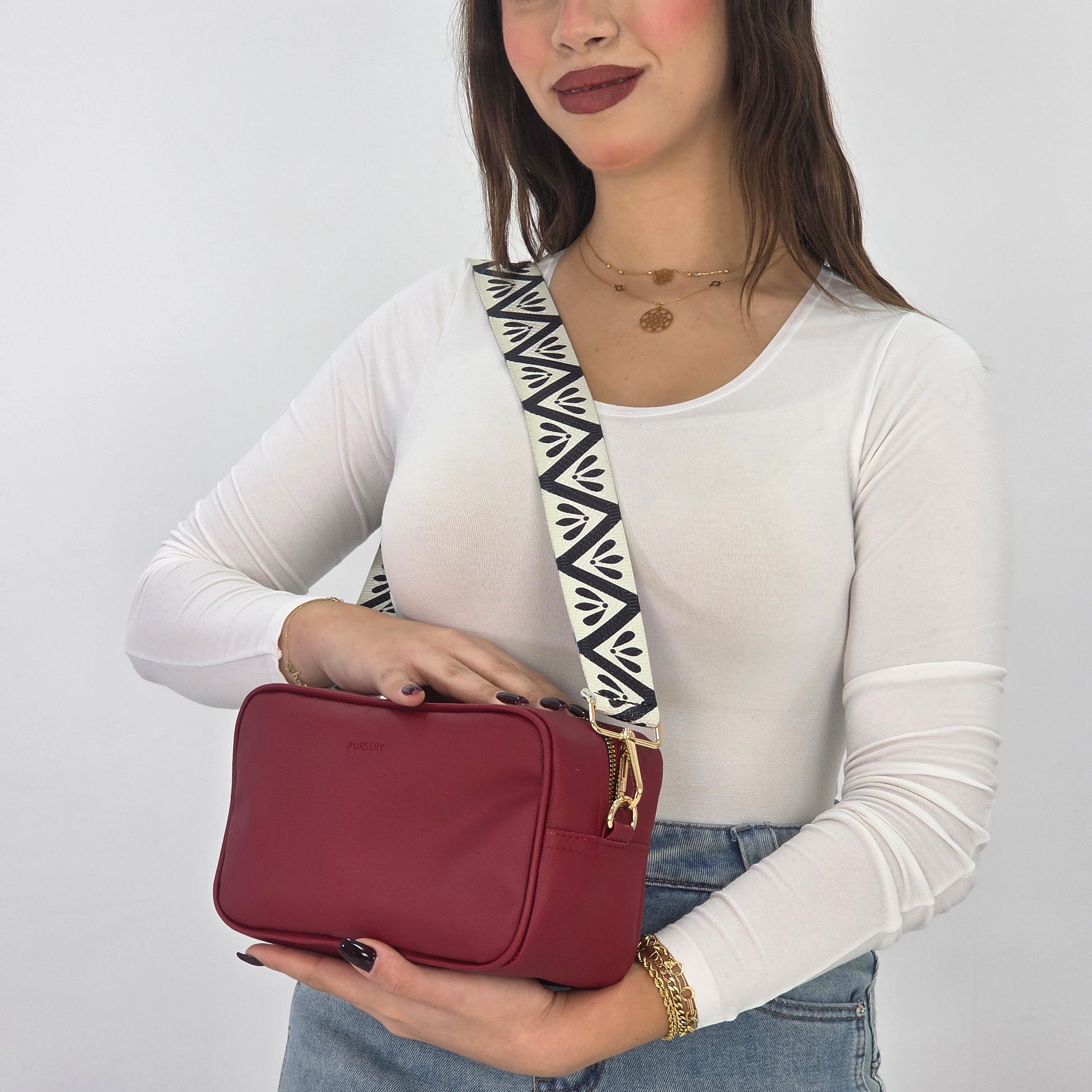 Autumn Berry-Urban Chevron
