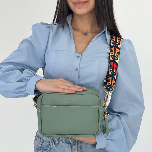 Sage Pouch Cross-Aztec Spirit